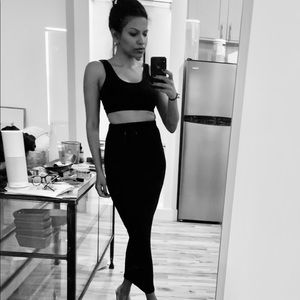 Crop top and skirt 2 piece